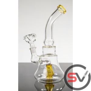 BENT NECK UFO TYPE 2 WATER PIPE 8inch